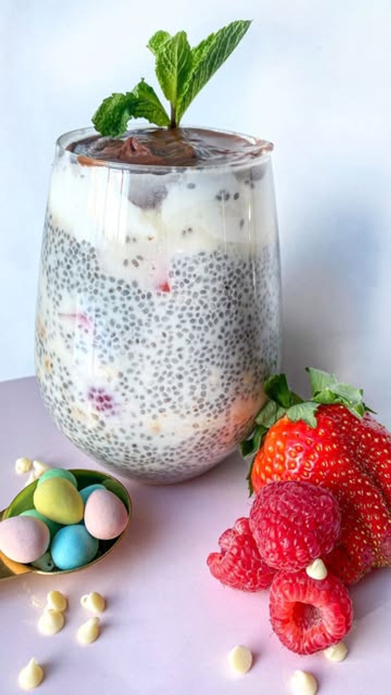 Berry and Chia Seed Pudding