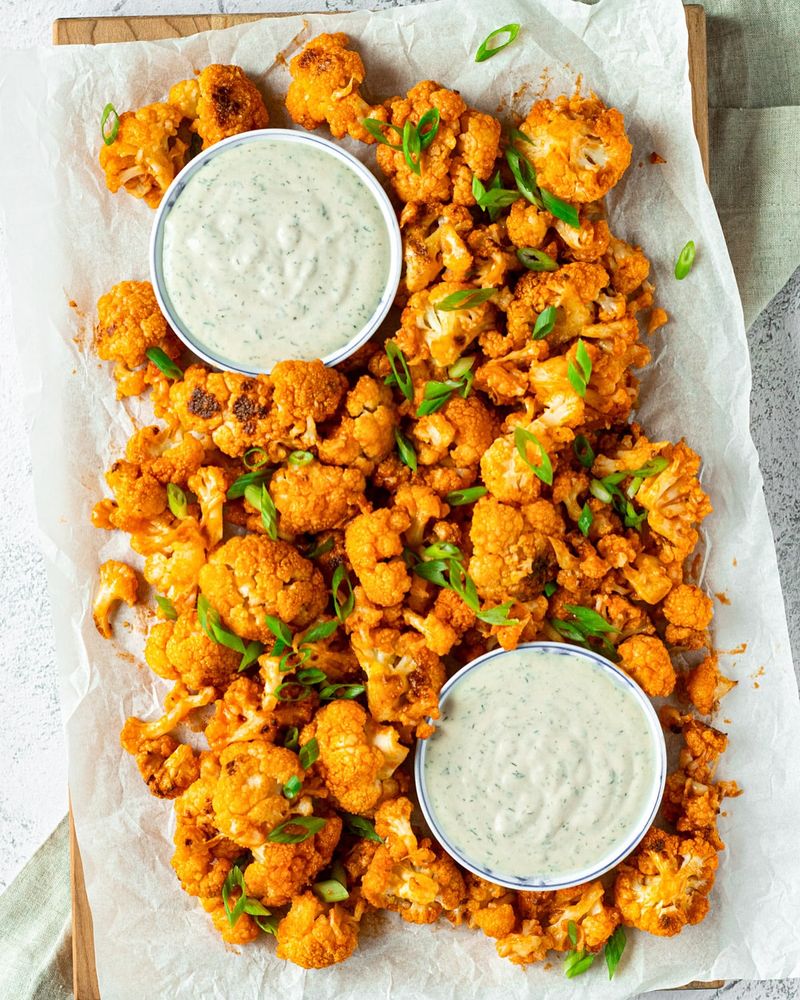 Buffalo Cauliflower Bites