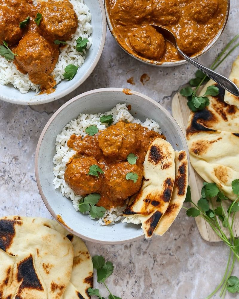 Butter Chicken Meatballs