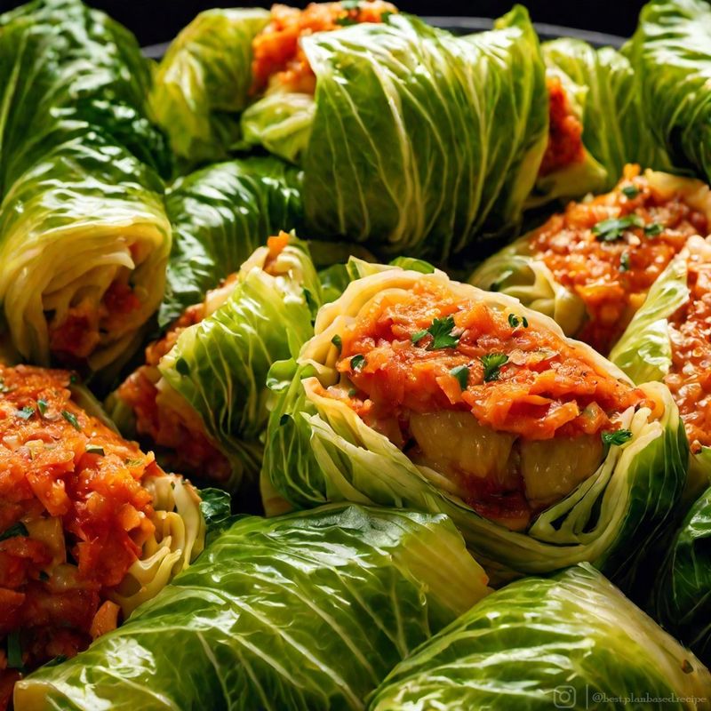 Cabbage Rolls with Quinoa
