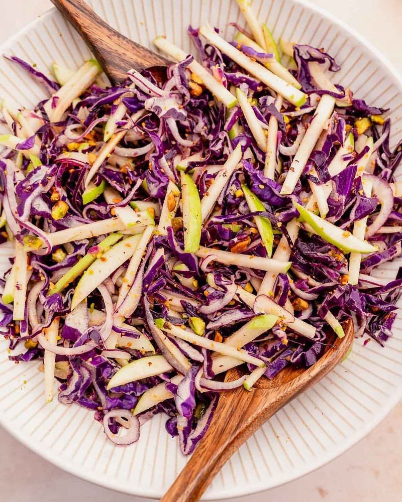 Cabbage and Apple Slaw