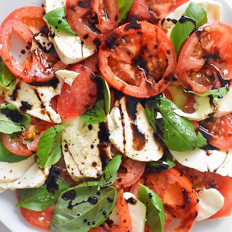 Caprese Salad with Balsamic Reduction