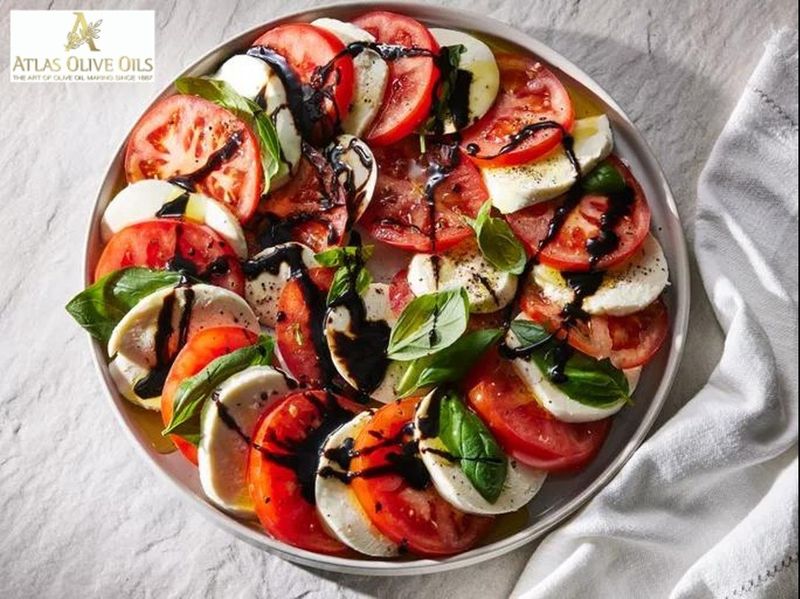 Caprese Salad with Balsamic Reduction