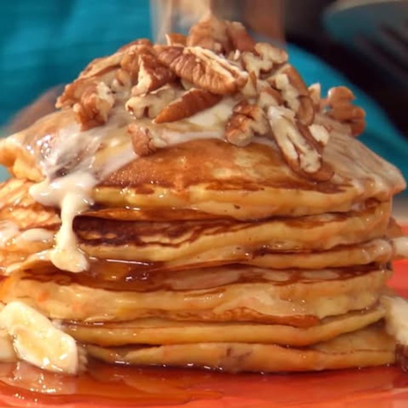 Carrot Cake Pancakes