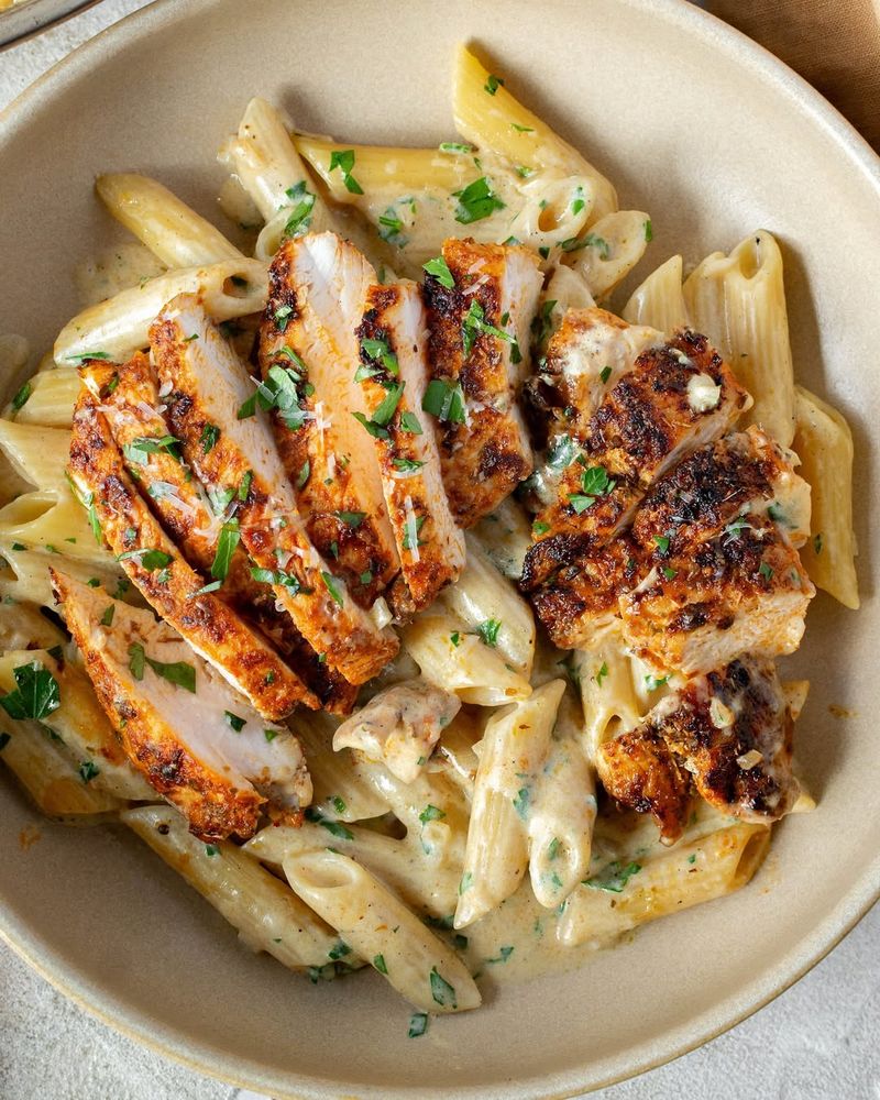 Chicken Alfredo Penne