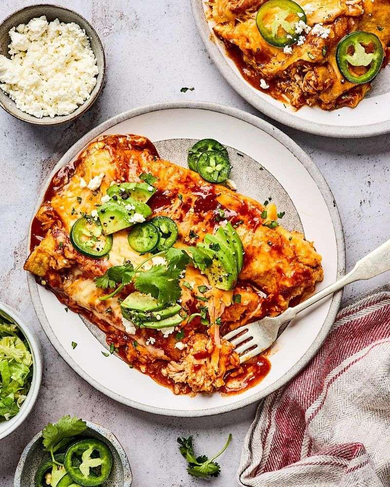 Chicken Enchiladas