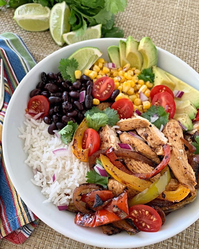 Chicken Fajita Bowl