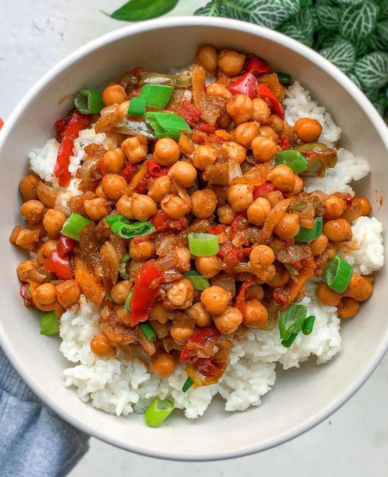 Chickpea Stir Fry