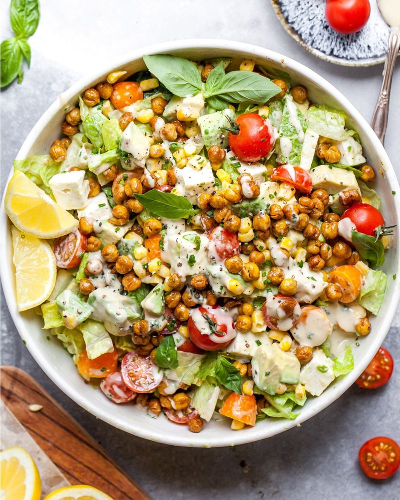 Chickpea and Avocado Salad