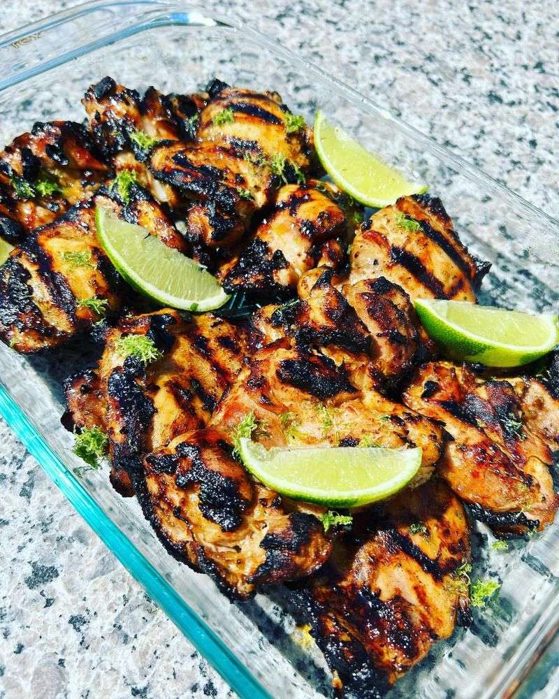 Chipotle Lime Chicken Thighs