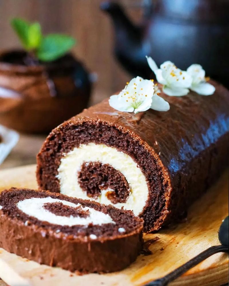 Chocolate Swiss Roll