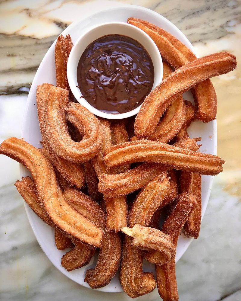 Churros con Chocolate