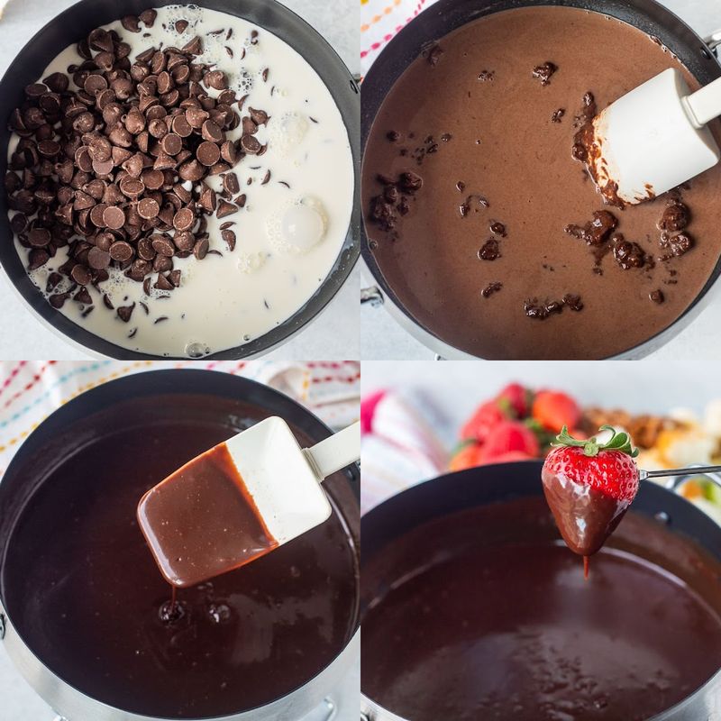 Classic Chocolate Fondue