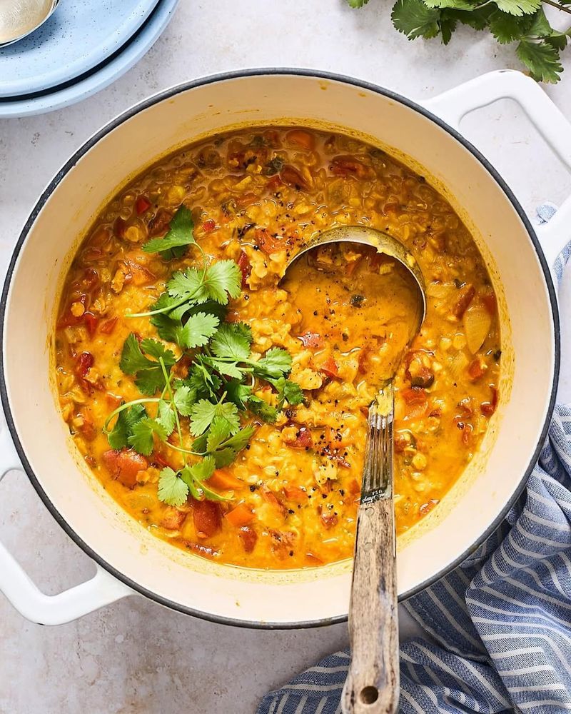 Coconut Curry Lentils