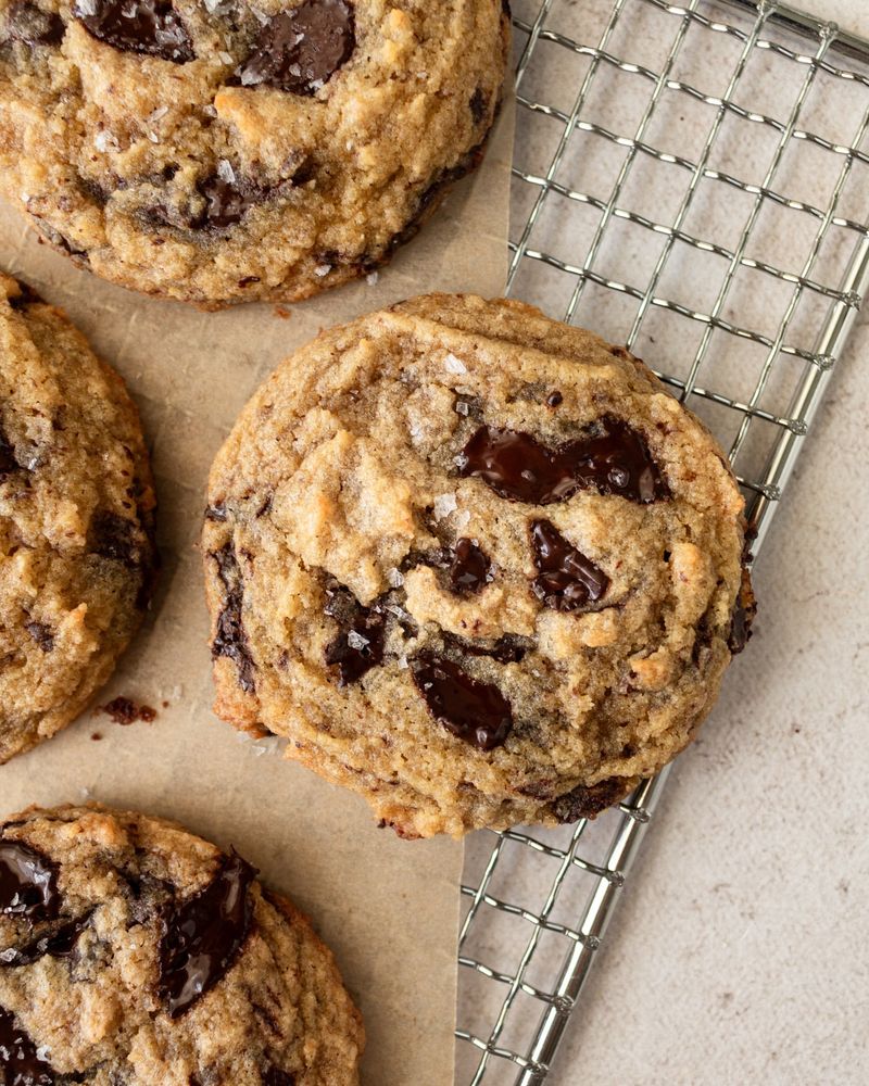 Coconut Flour Chocolate Chip Cookies