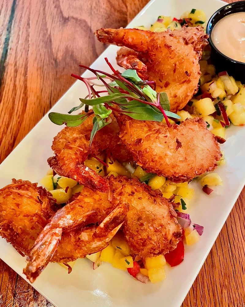 Coconut Shrimp with Mango Salsa