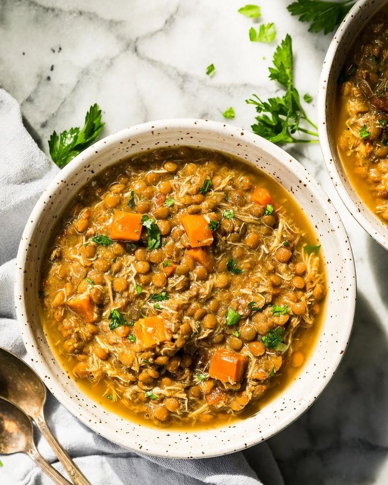 Chicken and Lentil Soup