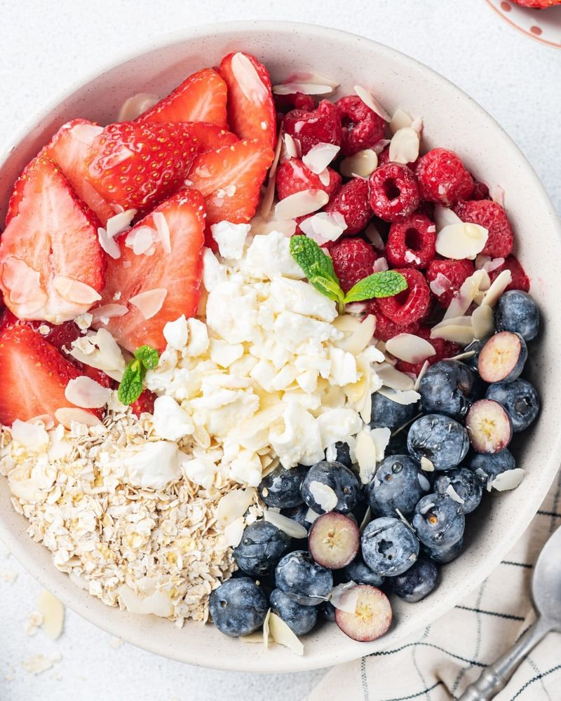 Cottage Cheese and Fruit Bowl