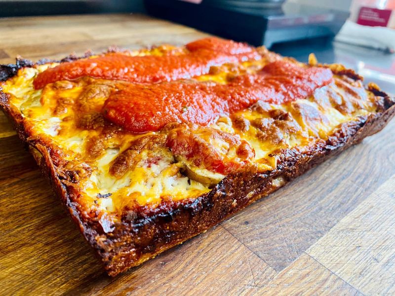 Detroit Style Pizza