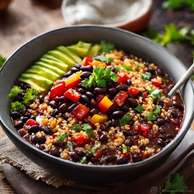 Quinoa and Black Bean Salad