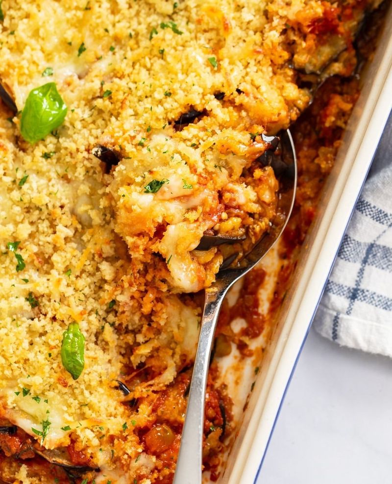 Eggplant Parmesan Casserole