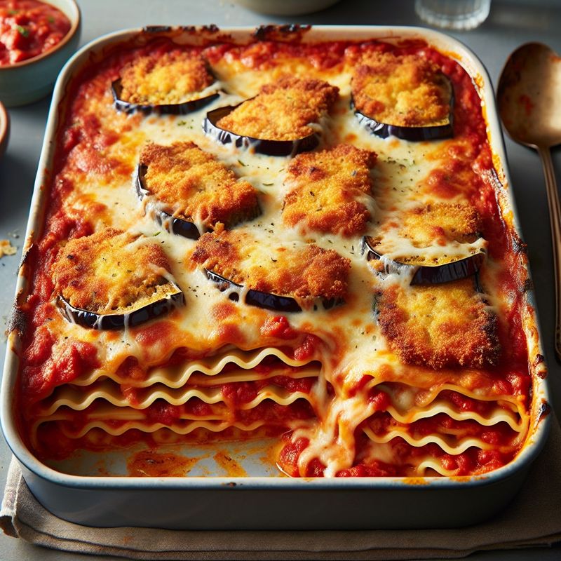 Eggplant Parmesan Lasagna