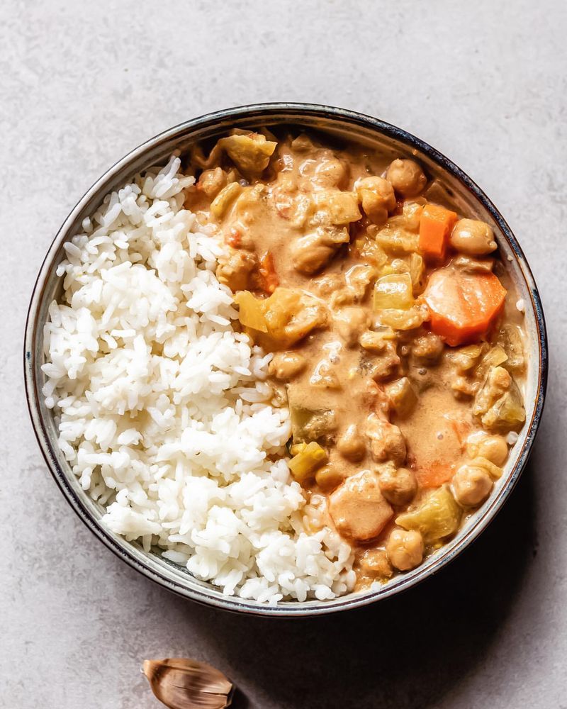 Eggplant and Chickpea Curry