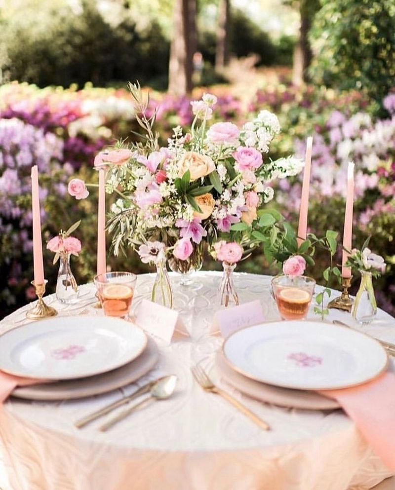 Elegant Garden Dinner