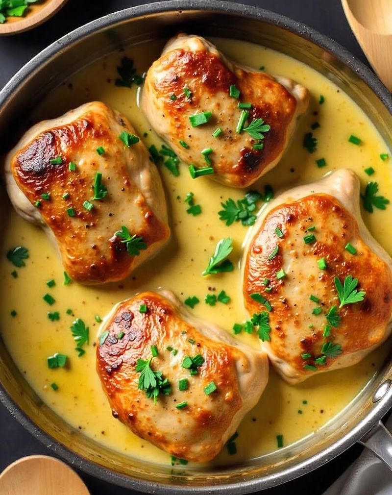 Garlic Butter Chicken Thighs