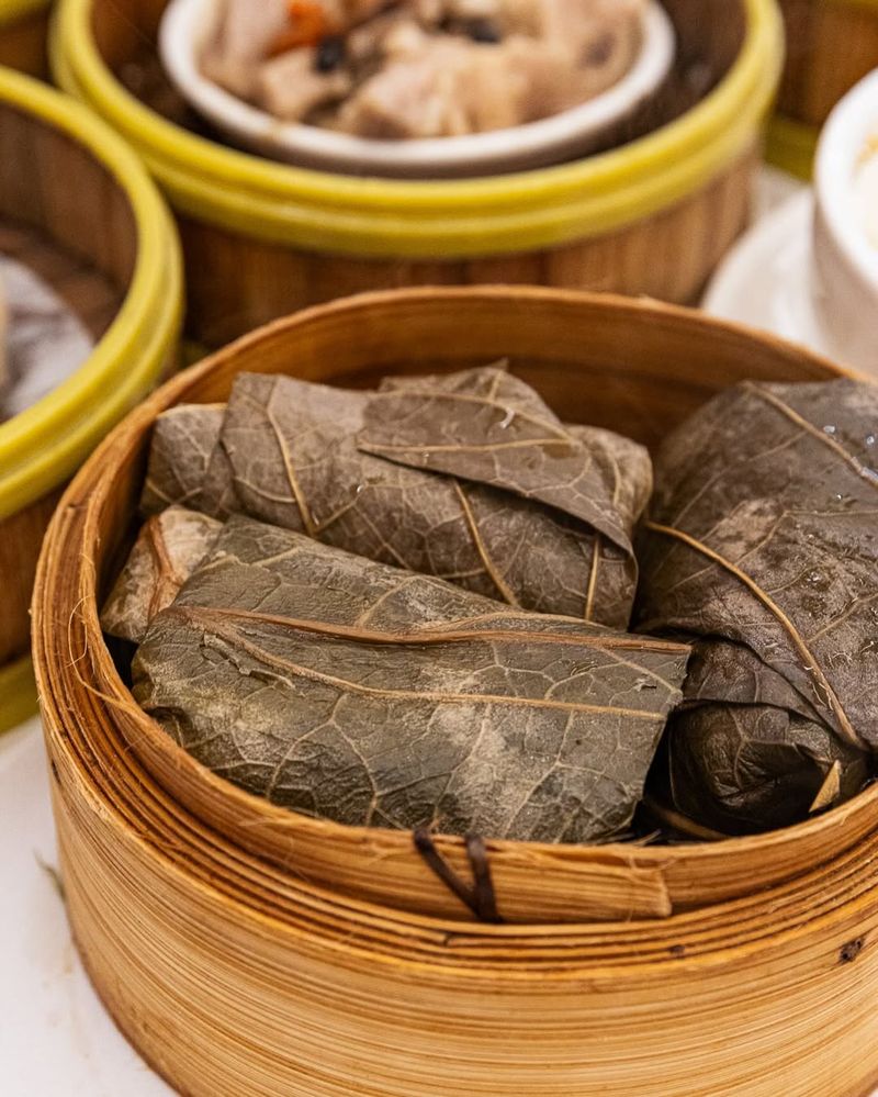 Steamed Lotus Leaf Rice