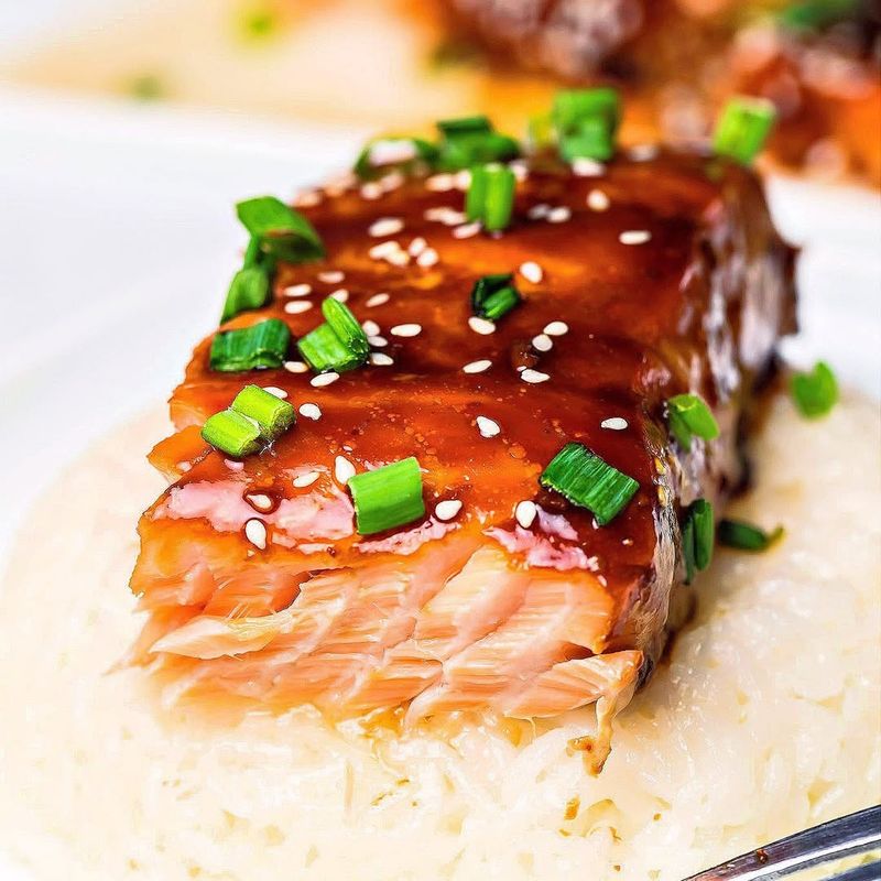 Baked Teriyaki Salmon