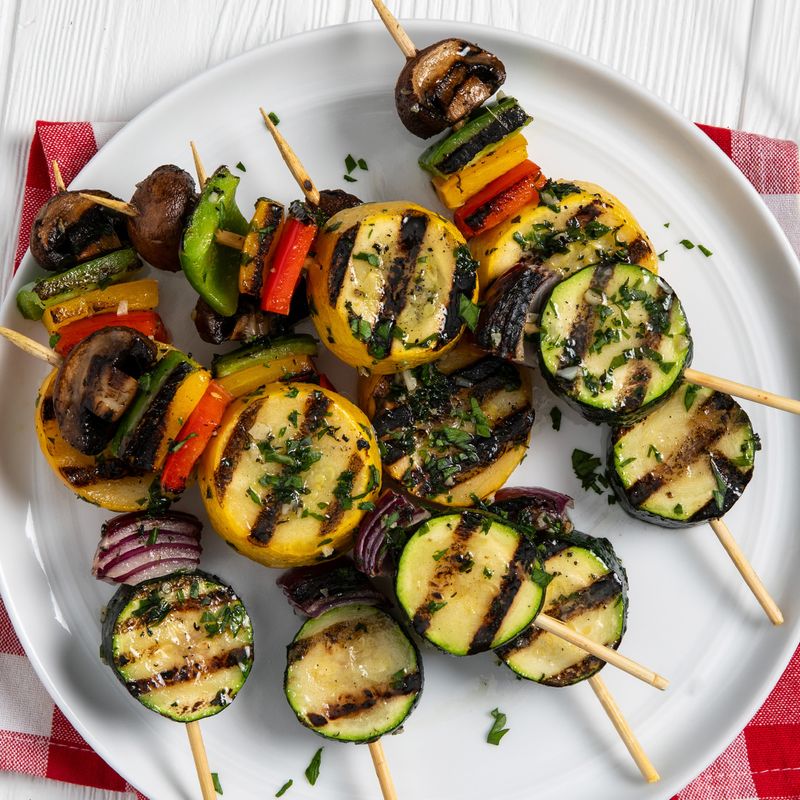 Grilled Vegetable Skewers