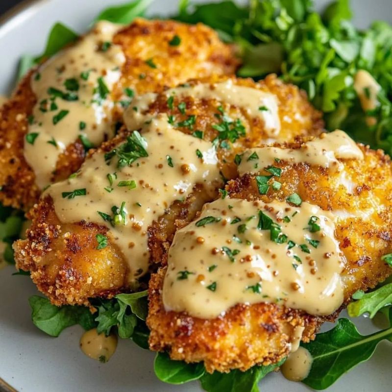 Herb-Crusted Dijon Cutlets