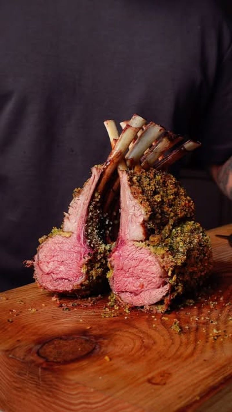 Herb-Crusted Rack of Lamb