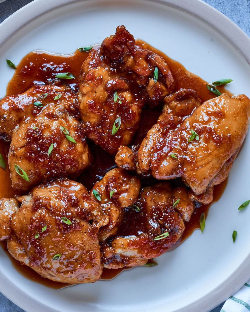 Honey Garlic Chicken Thighs