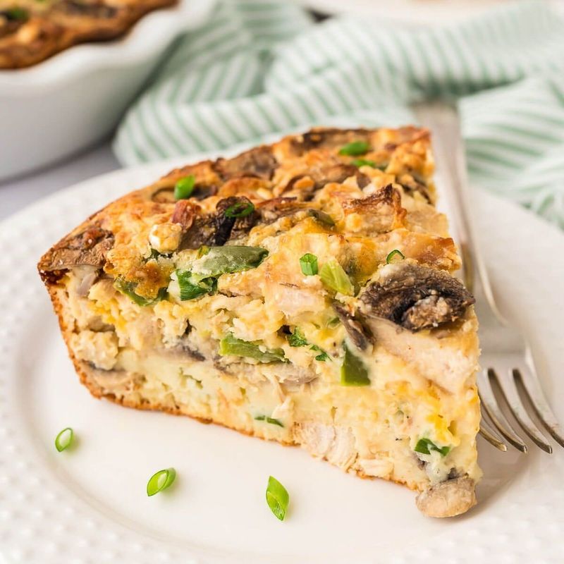 Mushroom and Spinach Pie