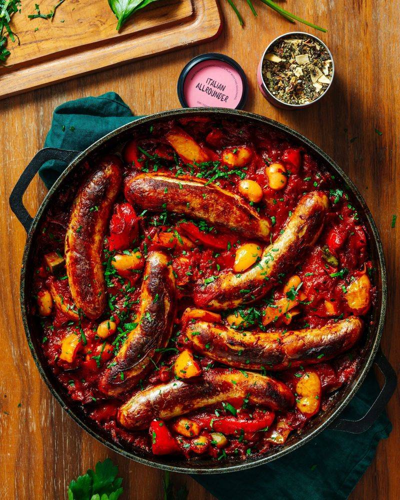 Italian Sausage and Pepper Casserole