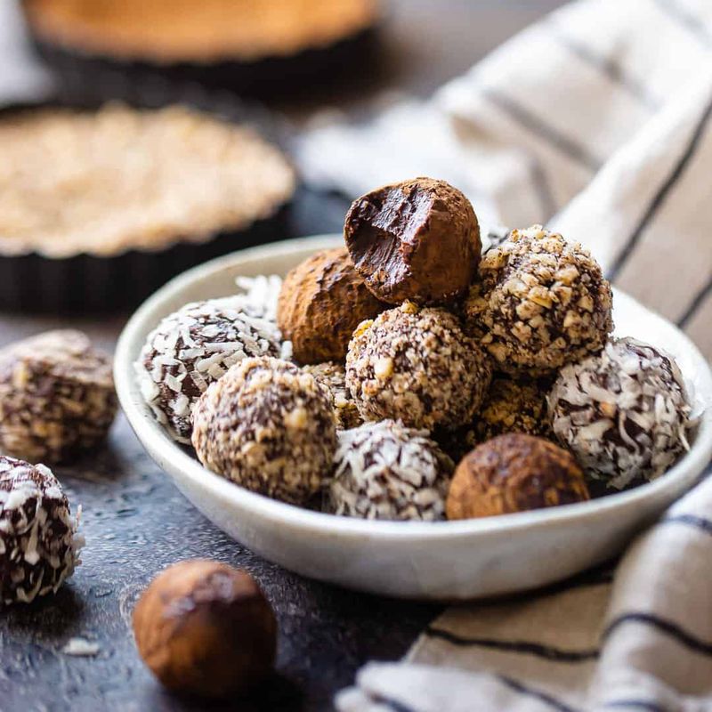 Chocolate Date Truffles