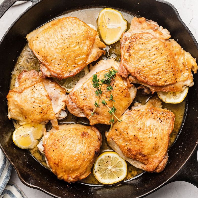 Lemon Herb Chicken Thighs