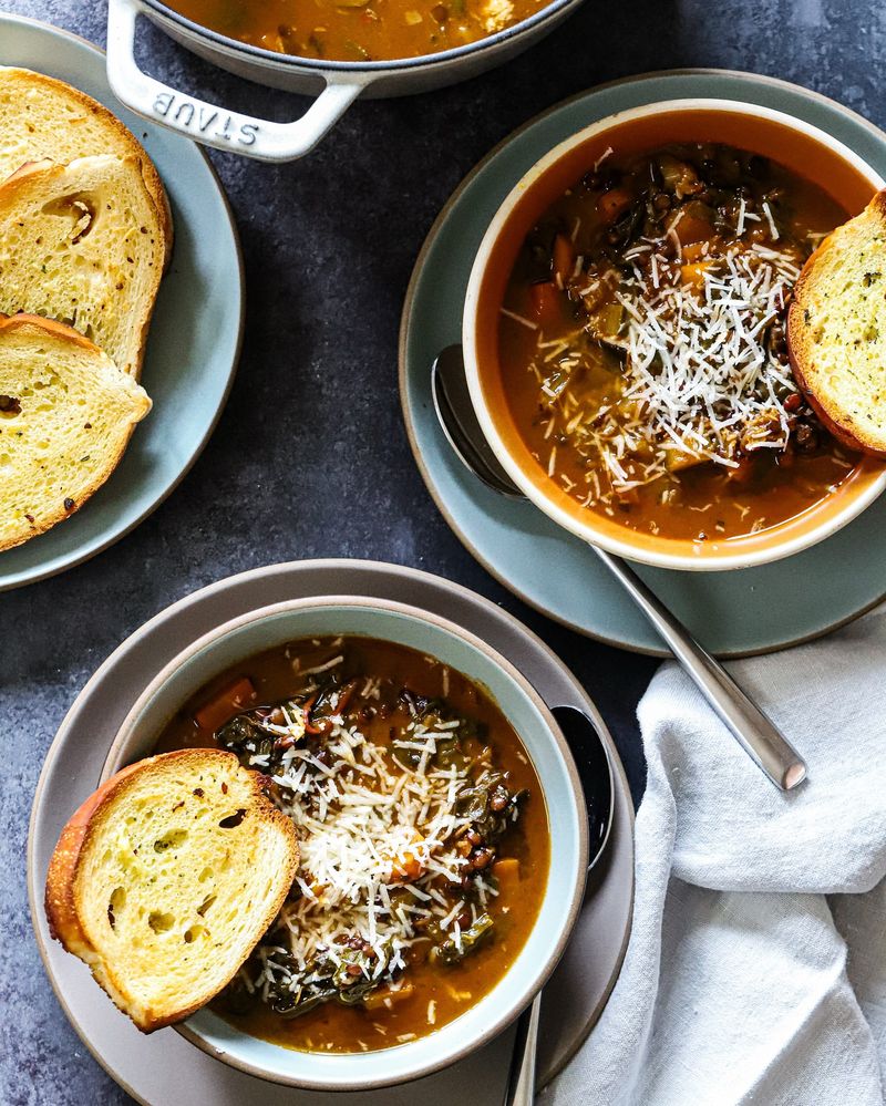 Lentil Breakfast Soup