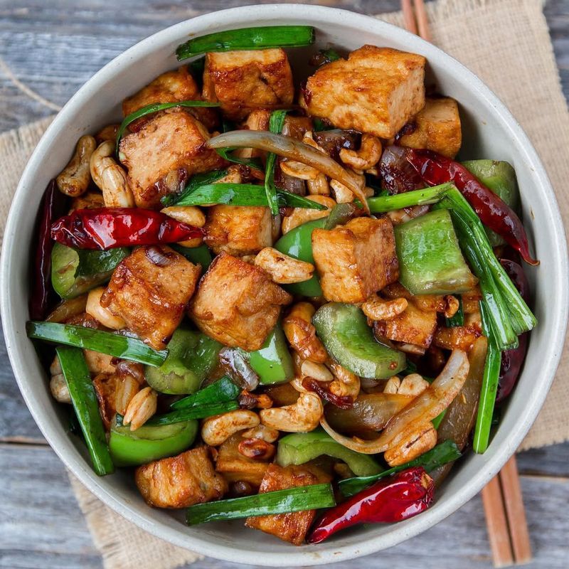 Spicy Tofu Stir-Fry