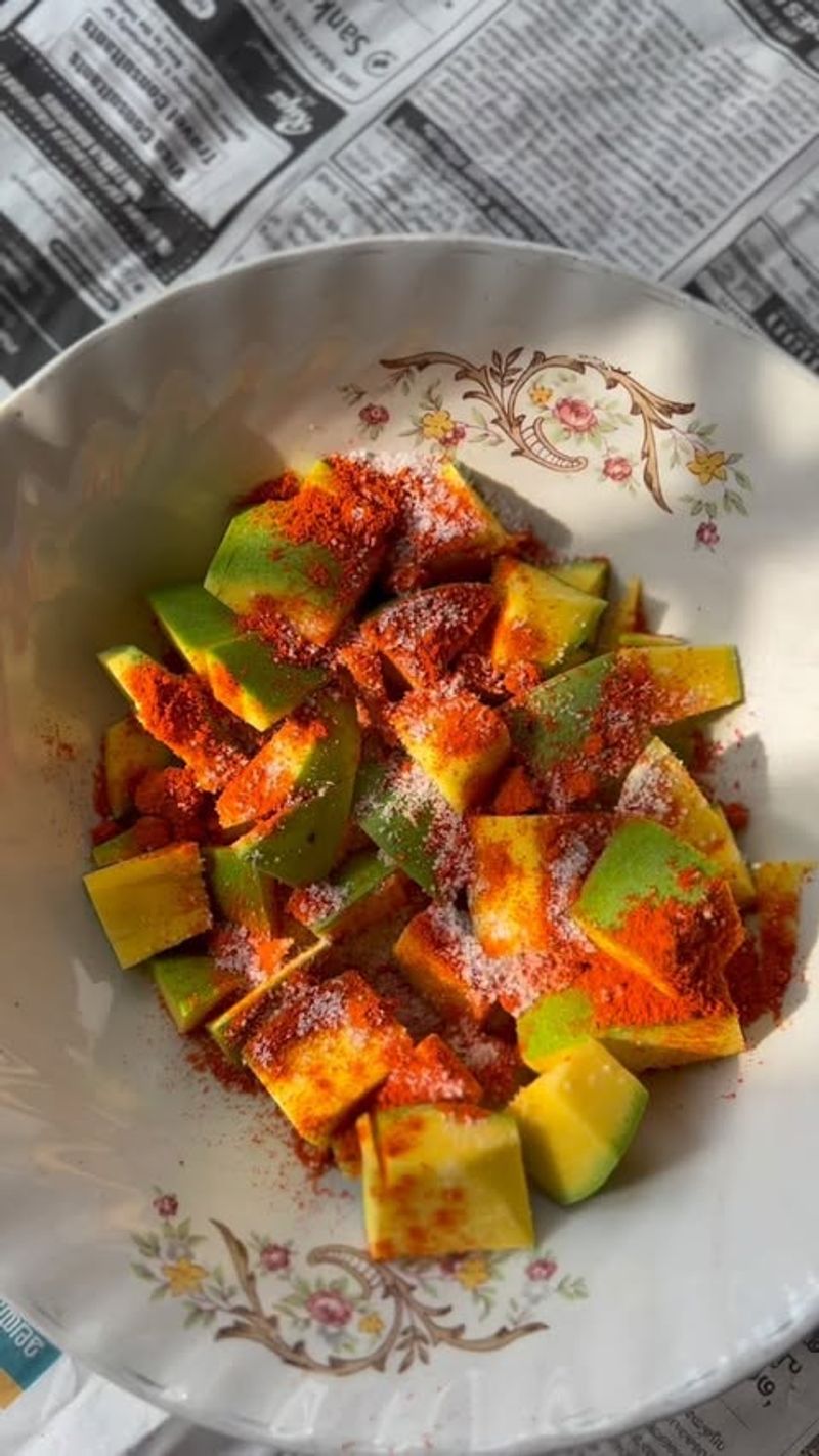 Mango and Chili Powder