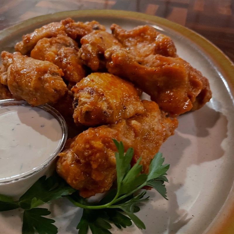 Maple Mustard Wings