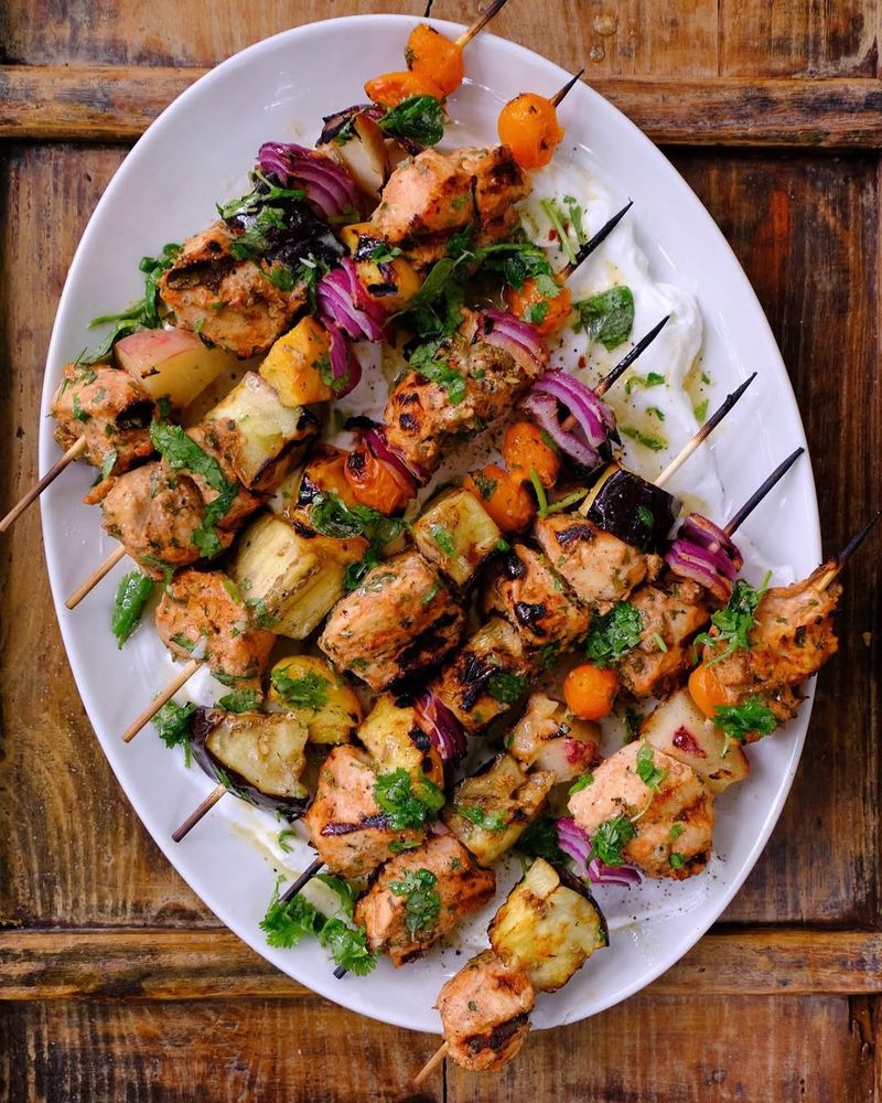 Mediterranean Chicken Skewers
