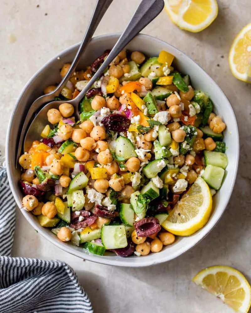 Mediterranean Chickpea Bowl