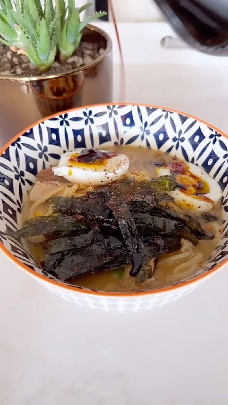 Miso Ramen with Seaweed