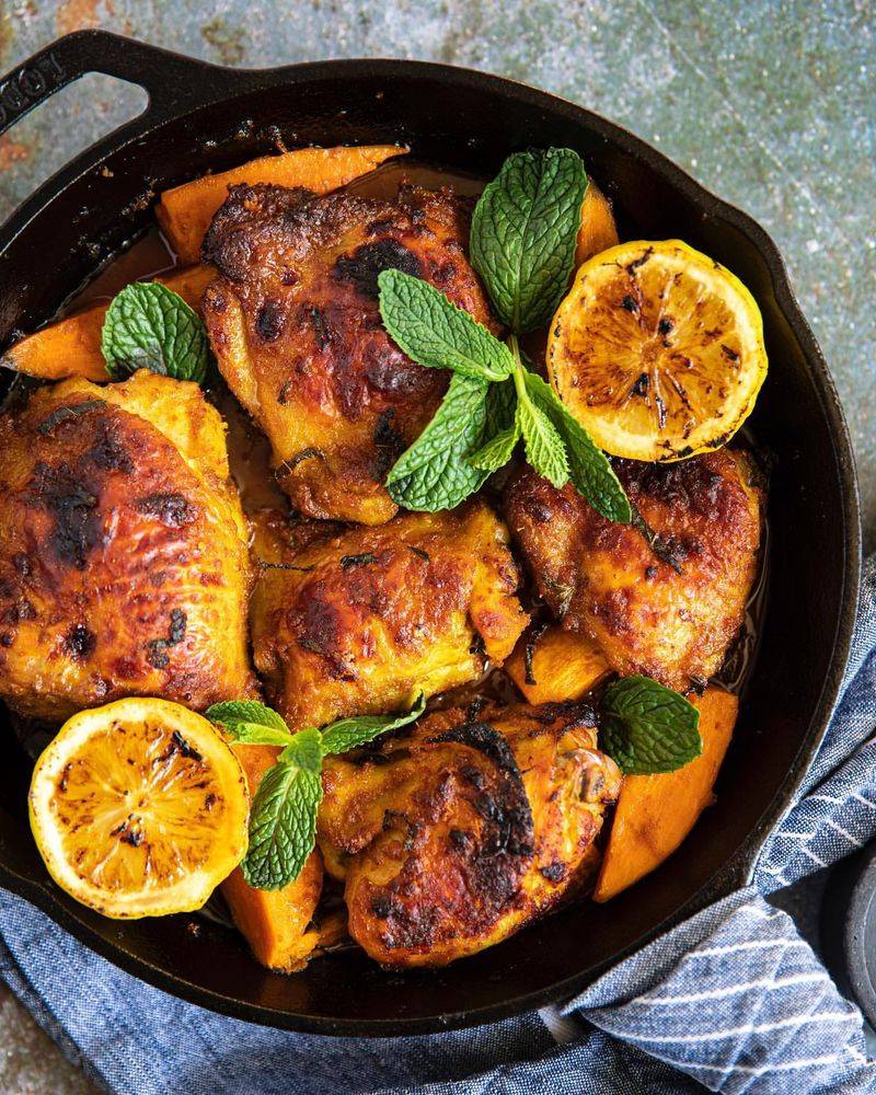 Moroccan Spiced Chicken Thighs