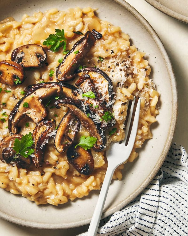 Mushroom Risotto