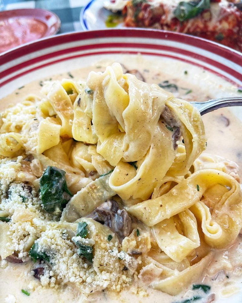 Mushroom and Truffle Oil Fettuccine