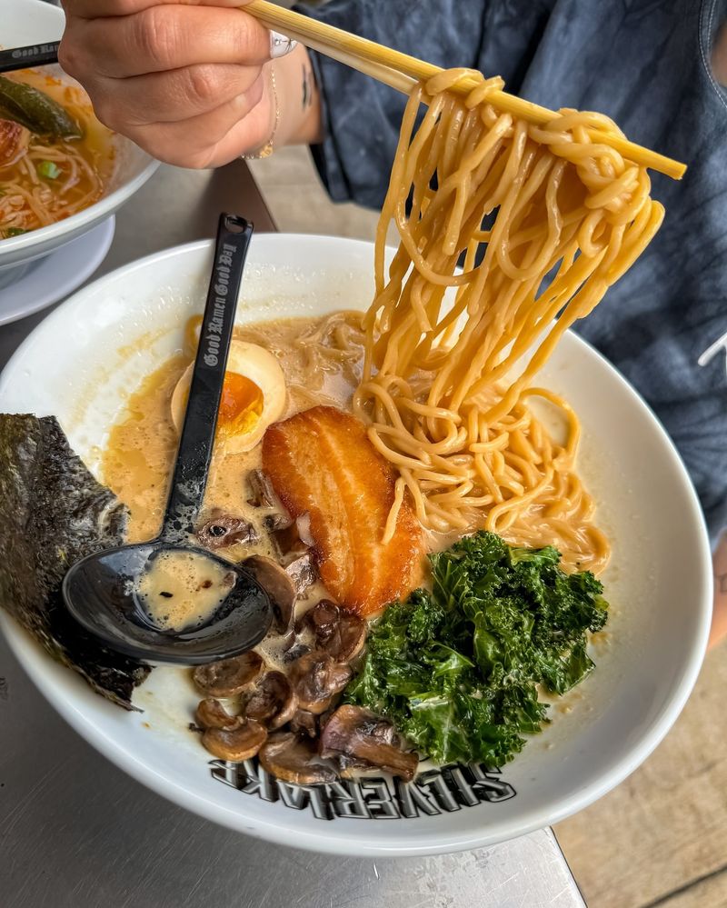 Mushroom and Truffle Oil Ramen